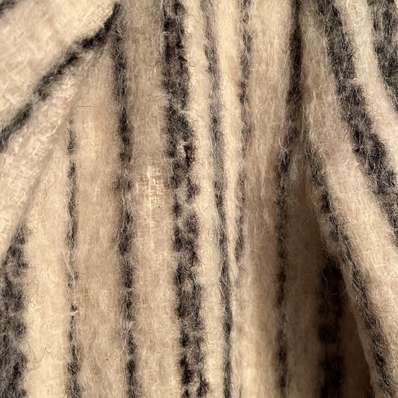 Wool blend striped coat MCM - Picture 5 of 8